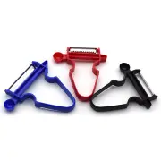 3SET 3pcs/set Slicer Shredder Peeler Julienne Cutter Stainless Steel Blade Zesters Tools