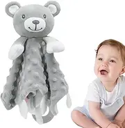 Security Blanket Boy,Soft Lovey Security Blankets for Kids - Soothing Kids Lovey, Comfortable Kids Toys for Girls, Teething Relief,