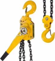 XtremepowerUS Lift Lever Chain Hoist Lift Block Chain Hoist 3/4 Ton 5'ft Manual