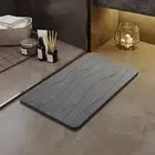 Anti-slip Bathroom Rug Diatomite Quick-drying Diatom Mud Bathroom Floor