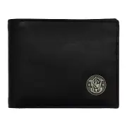 Smith & Wesson Bifold Wallet BLACK & DEEP BROWN Color, Men’s Birthday Gift,...