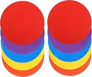 BESPORTBLE 10Pcs Durable Football Training Markers Non Slip Disc Cones for Soccer Basketball and Sports Drills Smooth Edges for Safe Use for Agility Training