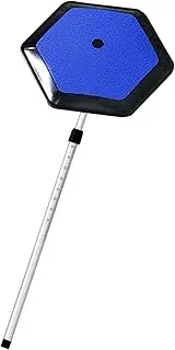 UGPLM Golf Travel Bag Support Rod Height Adjustable Aluminum Alloy Pole, 8 Paragraph Portable Club Protector for Sport Accessories, Blue
