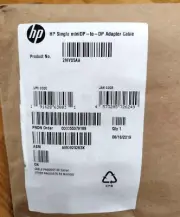 HP Single miniDP-to-DP Adapter Cable - DisplayPort - 2MY05AA - New in Bag