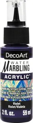 DecoArt Water Marbling Paint 2oz-Violet DWMP-17