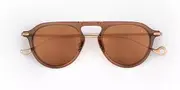 Eyepetizer Steven C.Q/Q-9-45 Men's Sunglasses Brown Size 49