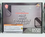 MSI MAG B550 Tomahawk MAX WiFi Gaming Motherboard AMD Ryzen 5000, AM4, DDR4, ATX