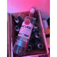 在飛比找蝦皮購物優惠-空酒瓶 百加得 BACARDI 裝飾DIY空酒瓶