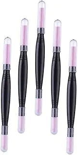 MUSISALY 5pcs Nail Quartz Pen Cuticle Stone Oil Pen for Nails Stick Pen Nail Polish Pens Manicure Supplies Cuticle Remover Toenails Nail Art Tool Pedicure Supplies Pumice Pen Gel Pp Plastic