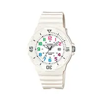 在飛比找蝦皮購物優惠-全新 CASIO 潛水風膠帶女錶 LRW-200H-7B