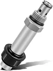 Cartridge Valve with Turn and Lock Set Screw with Manual Override Compatible with Lippert RV Slide-Out Hydraulic Pump, Replace 177094 WS08W-01T-C-N-0, with Good Sealing O-ring