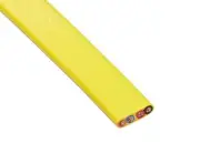 CONDUCTIX- 131 FEET, FLAT CABLE, 10AWG/4C, YELLOW #22542Y