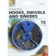 75/PK Danielson Fishing Tackle Baitholder And Aberdeen Hooks Swivels and Sinkers