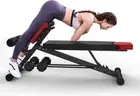 FINER FORM Multi-Functional Adjustable Weight Bench, Gym Bench for Total Body...