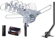 Amplified Outdoor TV Antenna Long Range with UHF/VHF 4K 1080P Smart Older TV