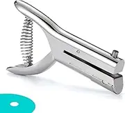 8MM Hole Punch,Single Hole Punch,Heavy Duty Hole Puncher Single,Paper Punch Portable Hand Held Long Hole Punch for Paper Cards Plastic Cardboard (5/16''-8MM HOLE)
