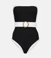 [Alexandra Miro] Alexandra Miro Whitney belted swimsuit AU 14 black