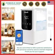 Top-Fill Warm and Cool Mist Humidifier for 430 sq ft - Instant Relief Solution