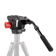 Professional Heavy Duty Tripod Head Video Head w/ Quick Release Plate For Camera