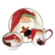 Vietri 3 Piece Old St. Nick 2021 Bambini Set