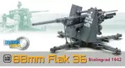 1/72 FINISHED MODEL TANK DRAGON 88mm Flak 36 Stalingrad 1942 gun
