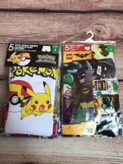 Pokemon & LEGO Boys Boxer Briefs & Briefs Underwear Size 4, 10 Pairs