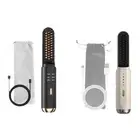Cordless Hair Straightener Brush Negative Ionic Hot Comb for Women Men Salon