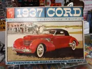AMT 1:12 Scale 1937 Cord Supercharged 812 Convertible Coupe Model PARTS SEALED