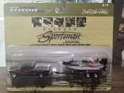 CHEVY PICKUP TRUCK , TRITON BOAT & TRAILER 1/64 DIECAST ERTL COLLECTIBLES