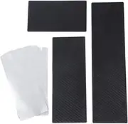 Amagogo 3x Hair Dye Boards with Foil Sheet Highlighting Paddle Lightweight Hair Highlighting Board Balayage Board for Barber Shop
