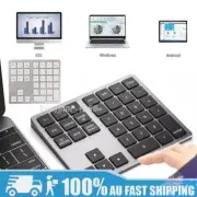 35 Keys Wireless Numeric Keypad Number Pad Numpad Dual Mode Keyboard Slim Design