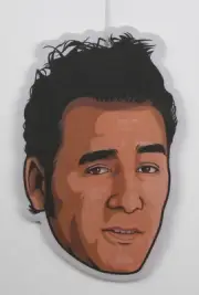 Cosmo Kramer Car Air Freshener (Scent: Apple) - Smell the Fun SEINFELD