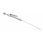 Aeroflow Stainless Steel Flexible Engine Dipstick SB Chevy, AF64-2110