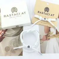 在飛比找蝦皮購物優惠-RASTAClAT 男士手鍊結白金扣男士手鍊女士可調節帶高級