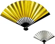 セトモノホンポ(Setomonohonpo) Fan Gold and Silver (Men's) [10.8 x 7.1 inches (27.5 x 18 cm), 0.5 oz (14 g)