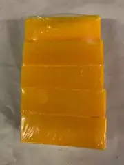 Ski Snowboard Wax all temp yellow 5 sticks total 1/2 lb universal Made in USA