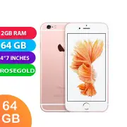 Apple iPhone 6s (64GB, Rose Gold) - Grade (Excellent)