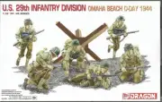 Dragon WWII US 29th Infantry Division, OMAHA, D-DAY 1944 Figures in 1/35 6211