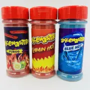 Crazy Hot Powder! Takis, Cheetos & Blue Heat Seasoning Explosion