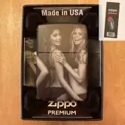 Zippo 02511 View From Behind 2023 #3 540 Color Wrap Lighter + FLINT PACK