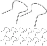 Ciieeo 100pcs Door Lifter Spring Glass Fixing Clip Window Screen Spring Clips Window Crank Clip Stainless Glass Clip Vehicle Door Clip Glass Clamp Holder Metal Retaining Clip Steel