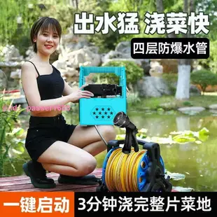 鋰電小型菜地充電式抽水泵澆菜神器澆水澆地農用家用灌溉抽水機