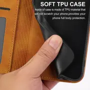 For iPhone 11 Pro Case, Leather Wallet Flip Case With Strap - Yellow