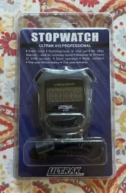 Ultrak 410 Professional Stopwatch - Start/Stop/Reset Event Timer NEW IN BOX