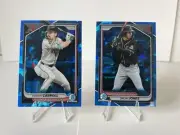 2024 Bowman Chrome Sapphire Corbin Carroll/Druw Jones Arizona Diamondbacks