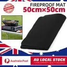 Fireproof Camping Grill Mat Grill Stove Mat Fire Pit Fireproof Mat Easy Clean