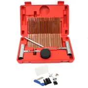 New Auto 50Pc Tire Repair Road Side Punctured Tool Plug Patch Kit