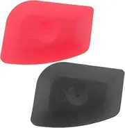 2 Pack Kitchen Scraper Tool Pan Dish Food Pot Scraper Easy Clean Material Multi-Purpose for Grill Cast Iron Compact Size