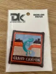 NIP Grand Canyon National Park Kokopelli Dancer Souvenir Embroidered Patch Badge