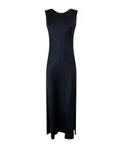 Antonelli Cowl Back Maxi Dress IT42 Black